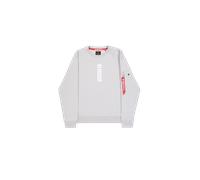 Alpha Industries Alpha Puff Print Sweatshirt for Men Size XS - pastel grey