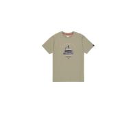 Alpha Industries Alpha Radio T-Shirt for Men Size S - olive