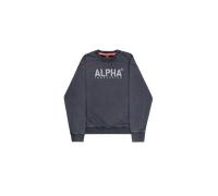 Alpha Industries Alpha Stencil Sweatshirt for Men Size 2XL - ultra navy