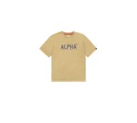 Alpha Industries Alpha Stencil T-Shirt for Men Size M - light olive