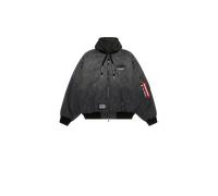 Alpha Industries ALPHA X AAPE REVERSIBLE PADDED MA-1 QUILTED ALPHA X AAPE BY A BATHING APE Size XL - black