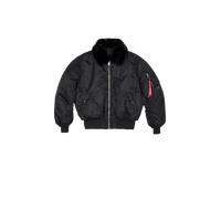 Alpha Industries ALPHA x MASTERMIND REVERSIBLE FAUX MOUTON B-15 Bomber Jacket Bomber Jackets for Men Size XL - black