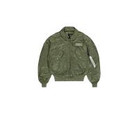 Alpha Industries ALPHA x THUG CLUB CWU-45P RIVET Bomber Jacket for Men Size L - sage-green