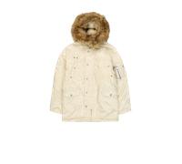 Alpha Industries ALPHA x THUG CLUB N-3B Winter Jacket Size S - vintage white