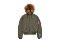 Alpha Industries Arctic Guardians Jacket Bomber Jackets for Men Size 2XL - dark olive