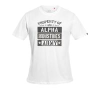 Alpha Industries Army Property T-shirt - White
