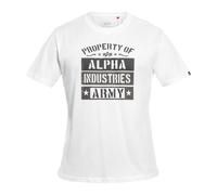 Alpha Industries Army Property T-shirt - White