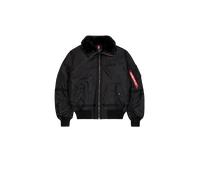 Alpha Industries B-15 III TT Bomber Jacket Bomber Jackets for Men Size XL - black