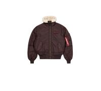 Alpha Industries B-15 III TT Bomber Jacket Bomber Jackets for Men Size XS - hunter brown