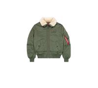 Alpha Industries B-15 III TT Two Tone Bomber Jacket Bomber Jackets for Men Size 3XL - sage-green
