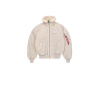 Alpha Industries B-15 III TT Two Tone Bomber Jacket Bomber Jackets for Men Size L - organic beige