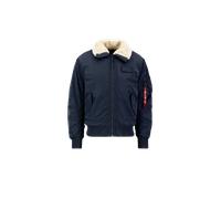 Alpha Industries B-15 III TT Two Tone Bomber Jacket Bomber Jackets for Men Size XL - rep.blue