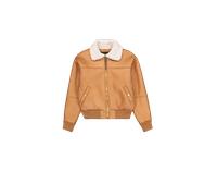 Alpha Industries B-15 Modified Winter Jacket Women Winter Jackets for Women Size L - camel