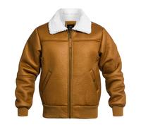 Alpha Industries B-15 MOD Winter Jacket Winter Jackets for Men Size S - camel