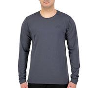 Alpha Industries Back Print Heavy Long Sleeve T-Shirt for Men Greyblack