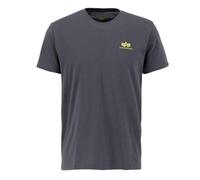 Alpha Industries Backprint T T-Shirt for Men Vintage Grey
