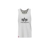 Alpha Industries Basic BB Big Logo Tank Tanks for Men Size XL - grey heather