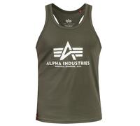 Alpha Industries Basic BB Big Logo Tank Top - Dark Olive
