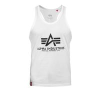 Alpha Industries Basic BB Big Logo Tank Tanks for Men Size 3XL - white