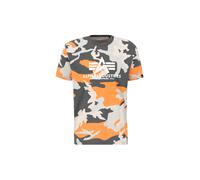 Alpha Industries Basic Big Logo Camo PP T-Shirt for Men Size M -
