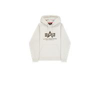 Alpha Industries Basic Big Logo Effect Print Hoodie for Men Size S -