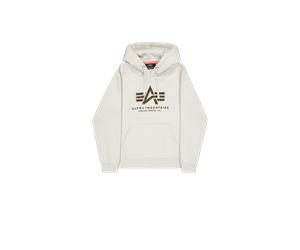 Alpha Industries Basic Big Logo Effect Print Hoodie for Men Size XL -