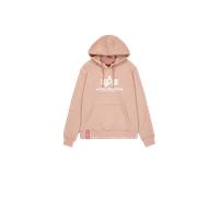 Alpha Industries Basic Big Logo Hoodie for Men Size S - Dusty Coral