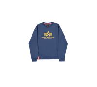 Alpha Industries Basic Big Logo Sweatshirt for Men Size 2XL - new navy/wheat