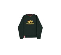 Alpha Industries Basic Big Logo Sweatshirt for Men Size 3XL - dark petrol