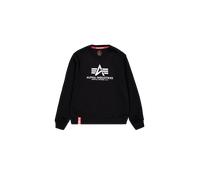 Alpha Industries Basic Big Logo Sweatshirt for Men Size L - black