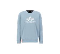 Alpha Industries Basic Big Logo Sweatshirt for Men Size XL - greyblue