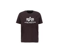 Alpha Industries Basic Big Logo T-Shirt for Men Size XS - hunter brown