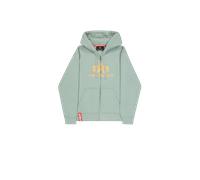 Alpha Industries Basic Big Logo Zip Hoodie for Men Size M -
