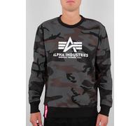 Alpha Industries Basic Camo Sweatshirt, black-multicolored, size S for Men