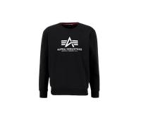 Alpha Industries Basic Carbon Sweatshirt for Men Size XL - black / silver