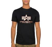 Alpha Industries Basic Foil Print Short Sleeve T-shirt