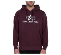 Alpha Industries Basic Hoody Sweatshirt - Deep Maroon
