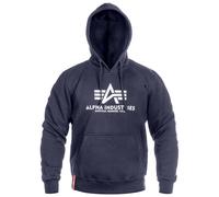 Alpha Industries Basic Hoody Sweatshirt - Navy