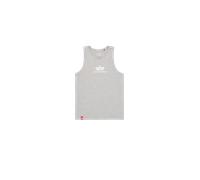 Alpha Industries Basic Mid Logo Tank Tanks for Men Size 2XL - grey heather