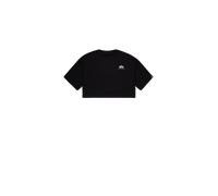 Alpha Industries Basic Small Logo Cropped PP T-Shirt Women for Women Size S - black