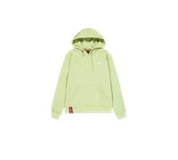 Alpha Industries Basic Small Logo Hoodie for Men Size L - Arctic Lime