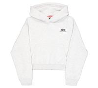 Women's hooded sweatshirt Alpha Industries Basic Gris XS