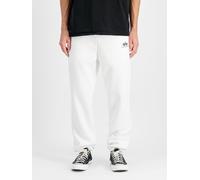 Alpha Industries Basic Small Logo II Jogger Pants for Men Size 3XL - white