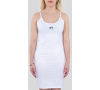 Alpha Industries Basic Small Logo Ladies Dress, white, size XS for Women