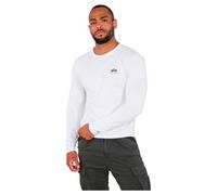 Alpha Industries Basic Small Logo Long Sleeve T-shirt White 3XL Men