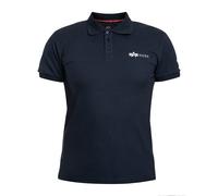 Alpha Industries Basic Small Logo Polo Shirt - Replica Blue