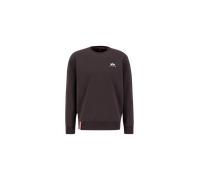 Alpha Industries Basic Small Logo Sweatshirt for Men hunter brown