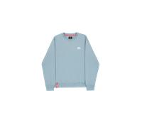 Alpha Industries Basic Small Logo Sweatshirt for Men Size L - greyblue