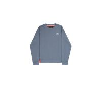 Alpha Industries Basic Small Logo Sweatshirt for Men Size M - denim blue