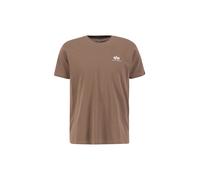 Alpha Industries Basic Small Logo T-Shirt for Men Size 3XL - taupe